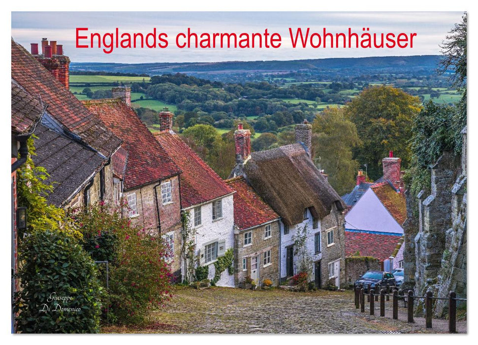 Englands charmante Wohnhäuser (CALVENDO Wandkalender 2026)
