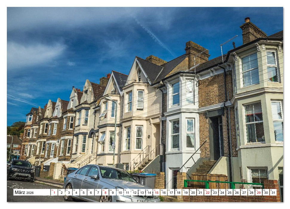 Englands charmante Wohnhäuser (CALVENDO Wandkalender 2026)