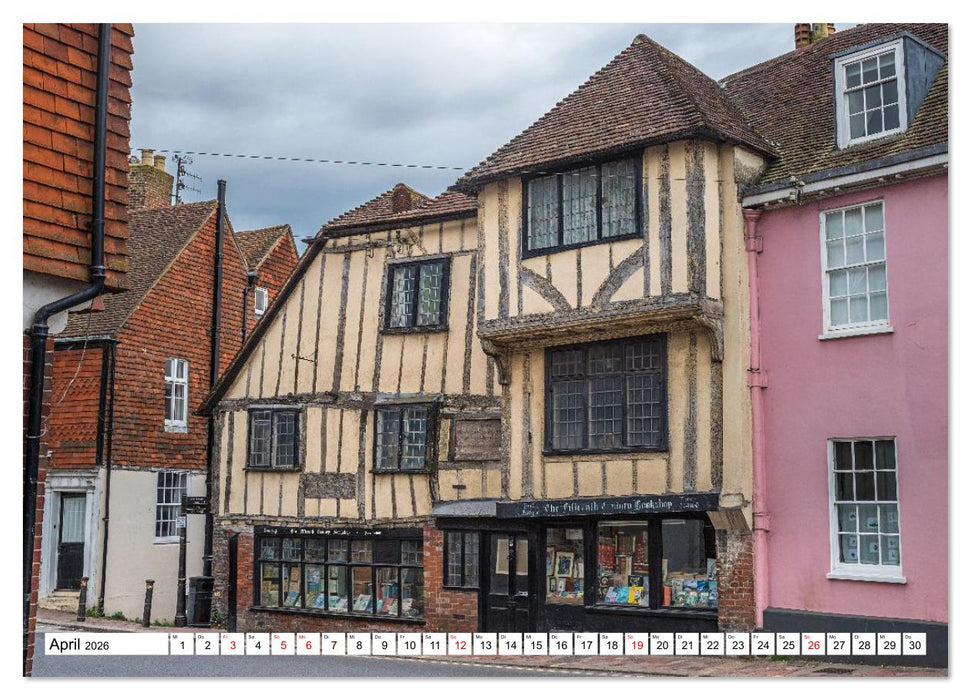 Englands charmante Wohnhäuser (CALVENDO Wandkalender 2026)