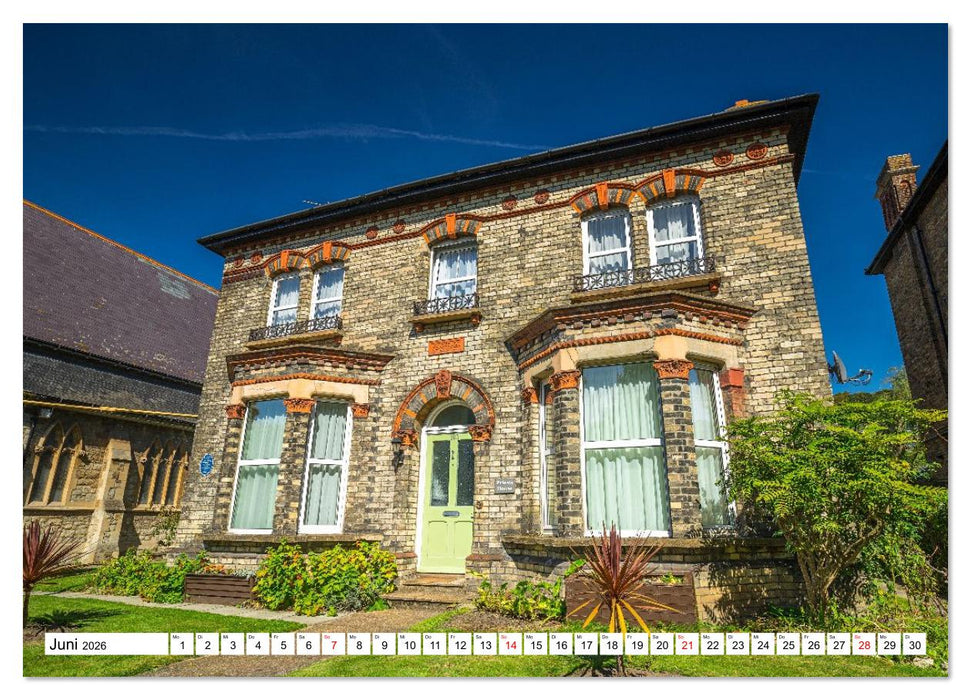 Englands charmante Wohnhäuser (CALVENDO Wandkalender 2026)