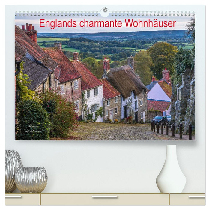 Englands charmante Wohnhäuser (CALVENDO Premium Wandkalender 2026)