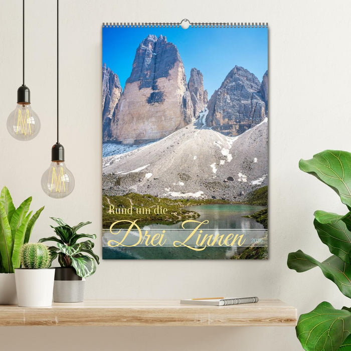 Rund um die ... Drei Zinnen (CALVENDO Wandkalender 2026)