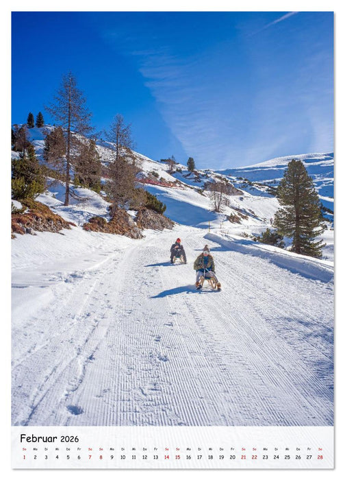 Rund um die ... Drei Zinnen (CALVENDO Premium Wandkalender 2026)