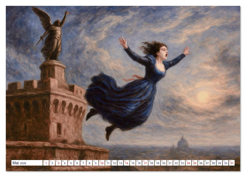 Die berühmtesten Opern der Welt (CALVENDO Wandkalender 2026)