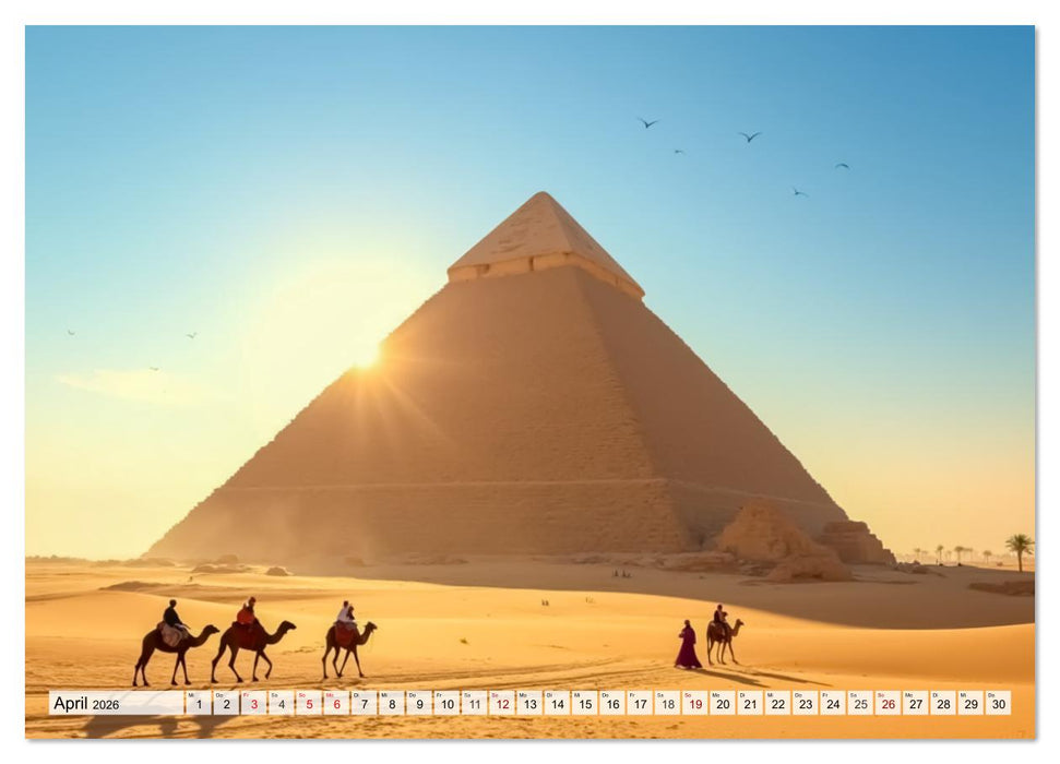 Weltwunder - Verlorene Pracht der Menschheit (CALVENDO Premium Wandkalender 2026)