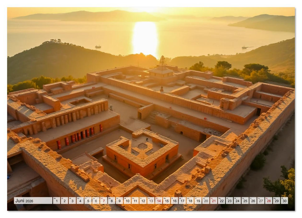 Weltwunder - Verlorene Pracht der Menschheit (CALVENDO Premium Wandkalender 2026)