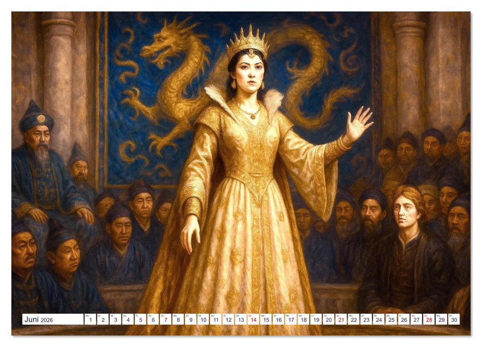 Die berühmtesten Opern der Welt (CALVENDO Premium Wandkalender 2026)