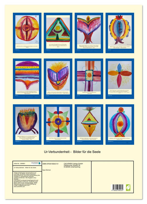 Ur-Verbundenheit - Bilder für die Seele (CALVENDO Wandkalender 2026)
