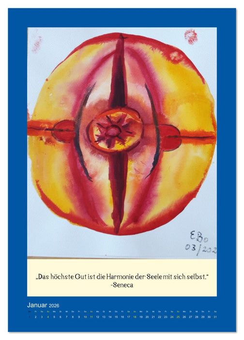 Ur-Verbundenheit - Bilder für die Seele (CALVENDO Wandkalender 2026)