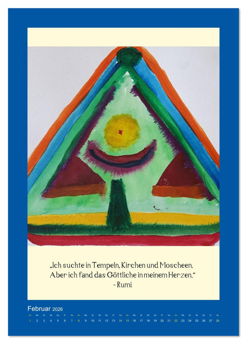 Ur-Verbundenheit - Bilder für die Seele (CALVENDO Premium Wandkalender 2026)