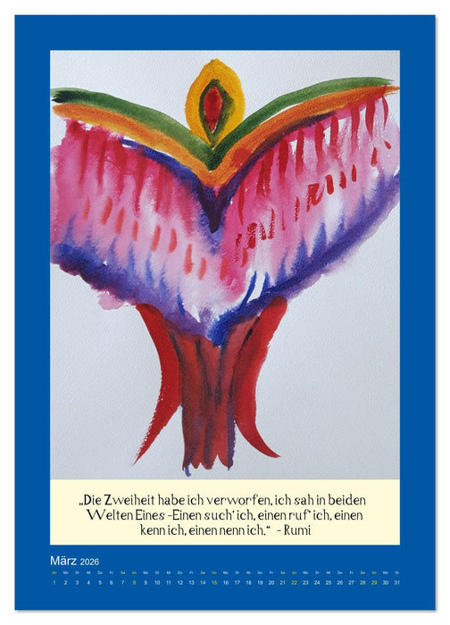 Ur-Verbundenheit - Bilder für die Seele (CALVENDO Premium Wandkalender 2026)