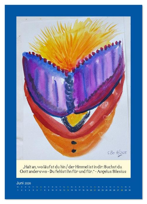 Ur-Verbundenheit - Bilder für die Seele (CALVENDO Premium Wandkalender 2026)