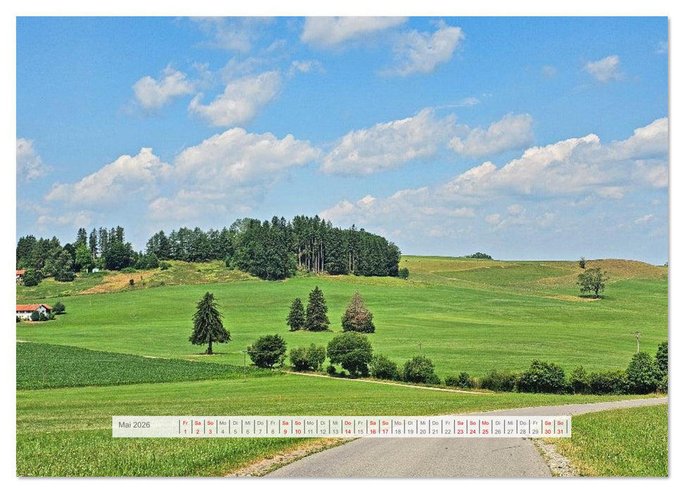 Der Illerradweg zwischen Oberstdorf und Ulm (CALVENDO Wandkalender 2026)