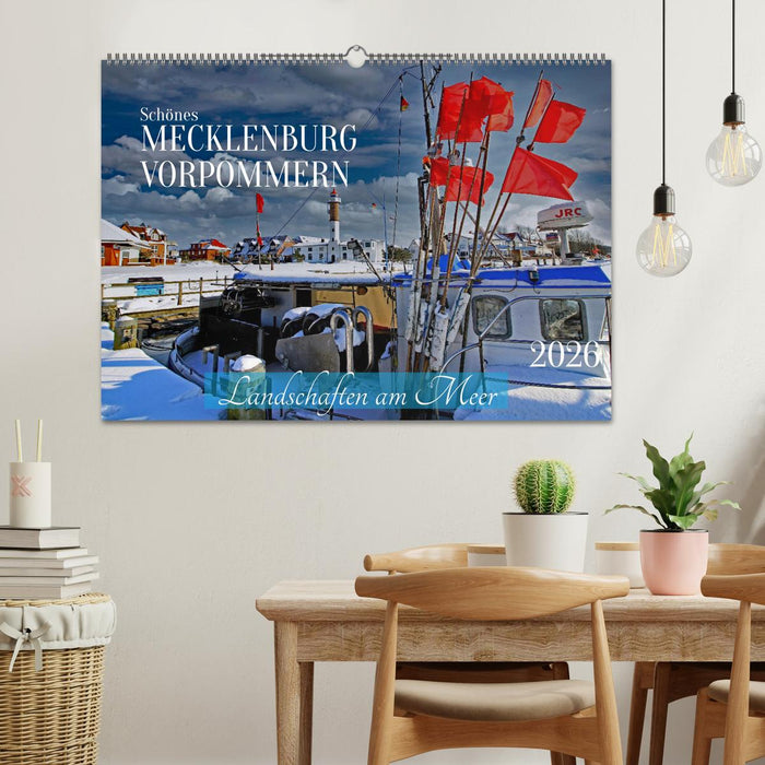 Schönes Mecklenburg-Vorpommern - Landschaften am Meer (CALVENDO Wandkalender 2026)