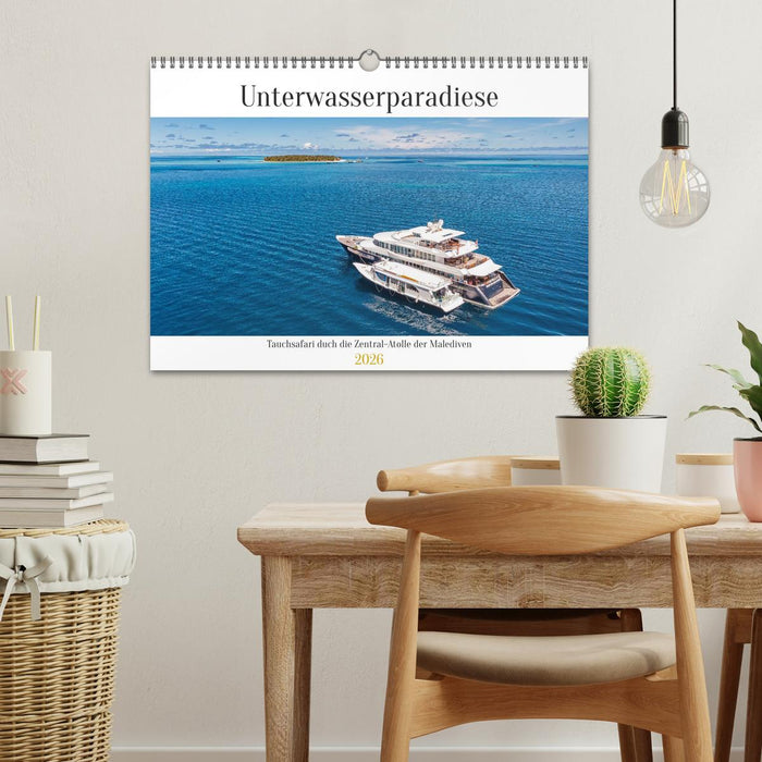 Faszinierende Meereswelt der Malediven (CALVENDO Wandkalender 2026)