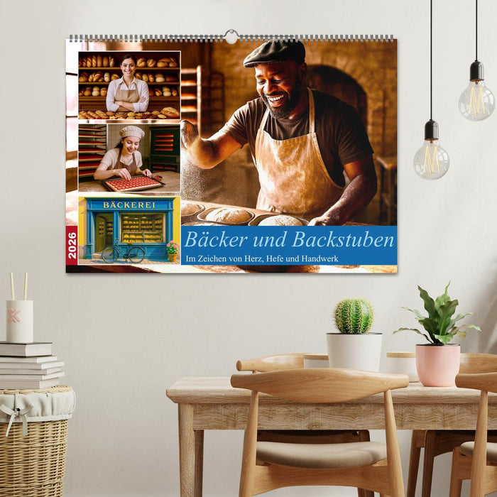 Bäcker und Backstuben (CALVENDO Wandkalender 2026)