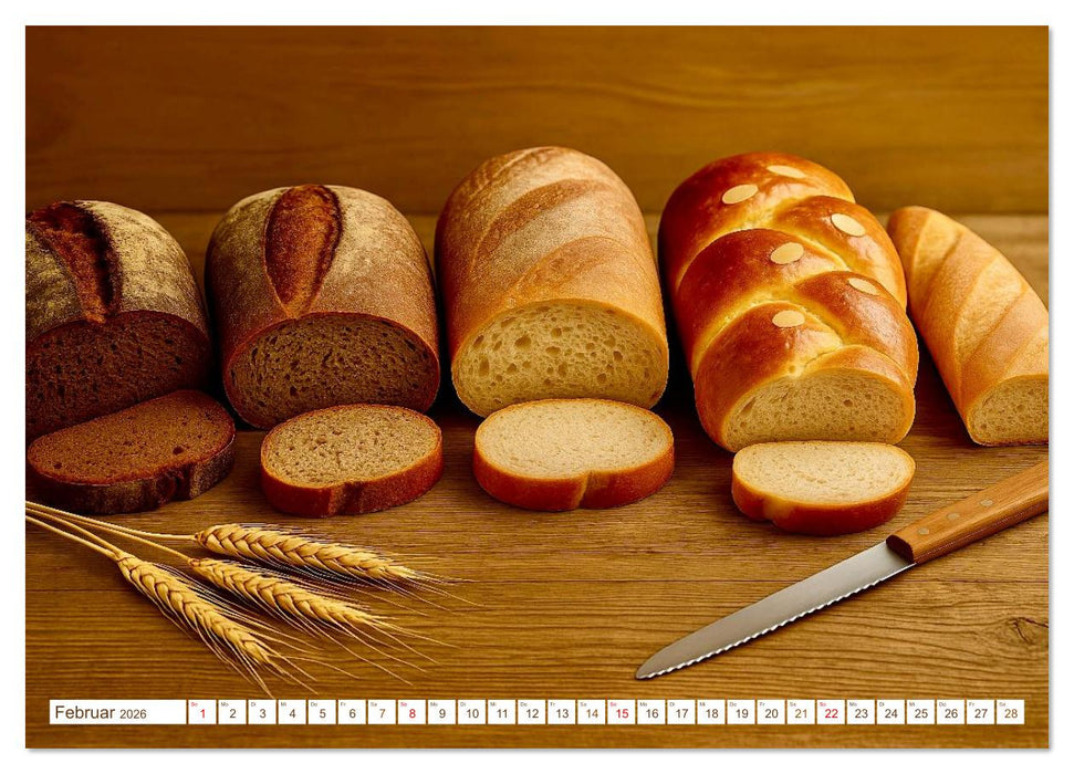 Bäcker und Backstuben (CALVENDO Wandkalender 2026)