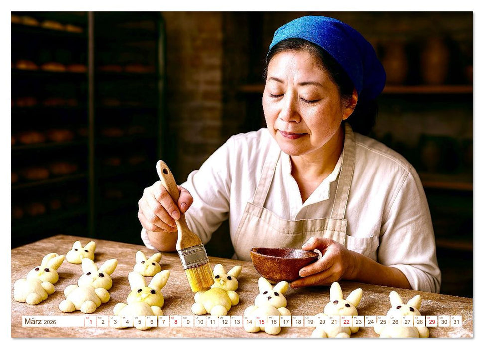 Bäcker und Backstuben (CALVENDO Wandkalender 2026)