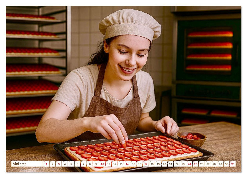 Bäcker und Backstuben (CALVENDO Wandkalender 2026)