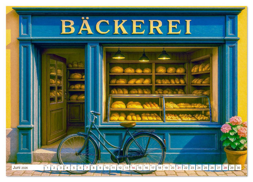 Bäcker und Backstuben (CALVENDO Wandkalender 2026)