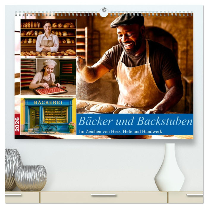 Bäcker und Backstuben (CALVENDO Premium Wandkalender 2026)