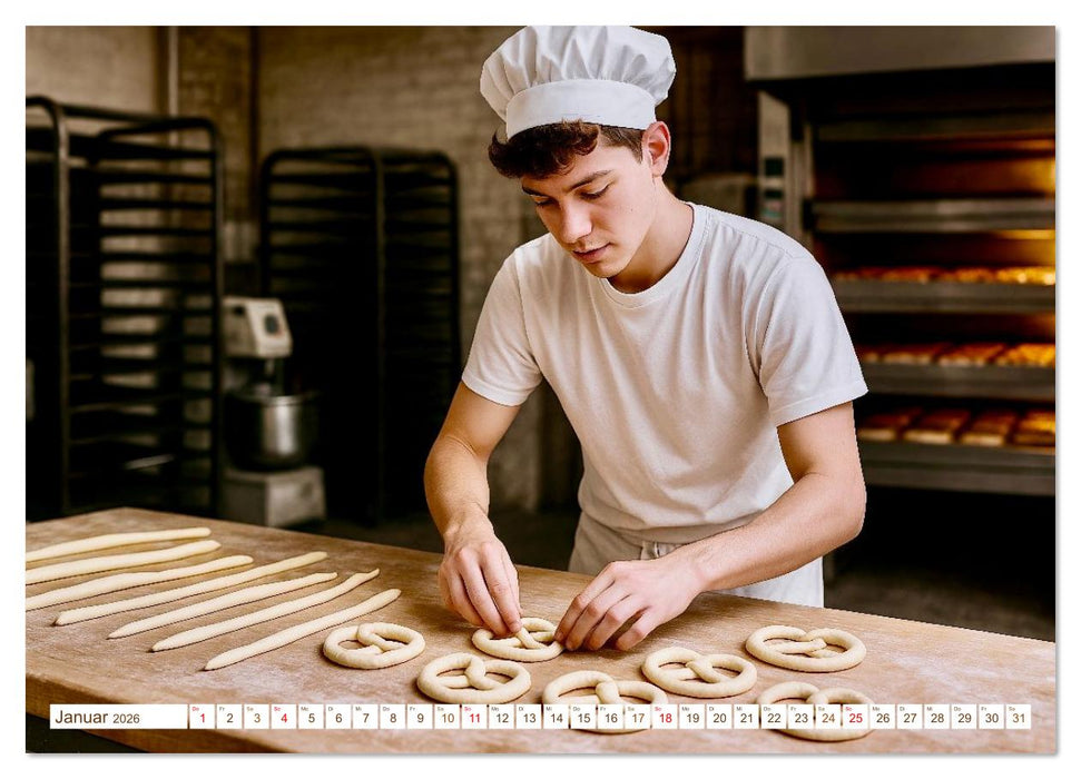 Bäcker und Backstuben (CALVENDO Premium Wandkalender 2026)