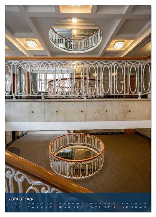 Treppenhauspoesie – Architektur im Aufstieg (CALVENDO Premium Wandkalender 2026)