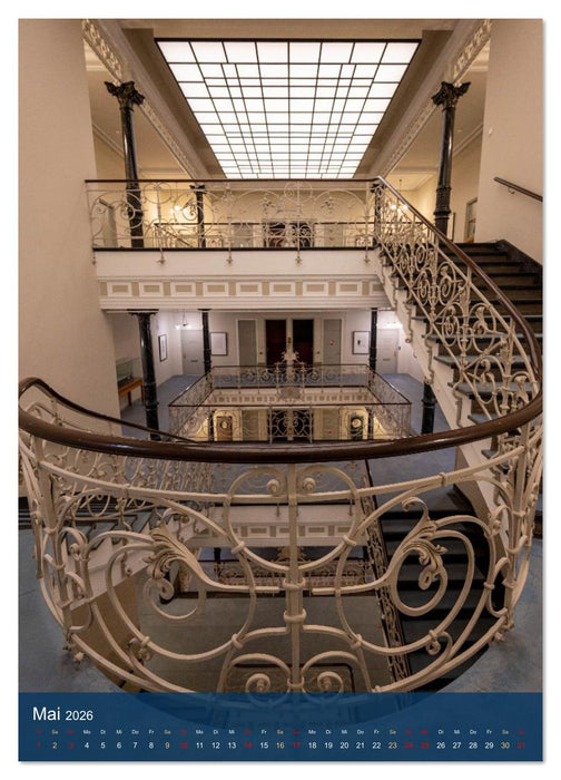 Treppenhauspoesie – Architektur im Aufstieg (CALVENDO Premium Wandkalender 2026)