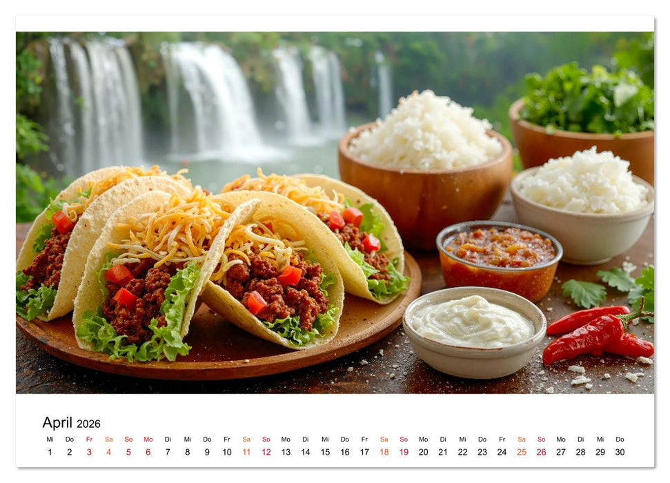 Fastfood einfach lecker (CALVENDO Wandkalender 2026)