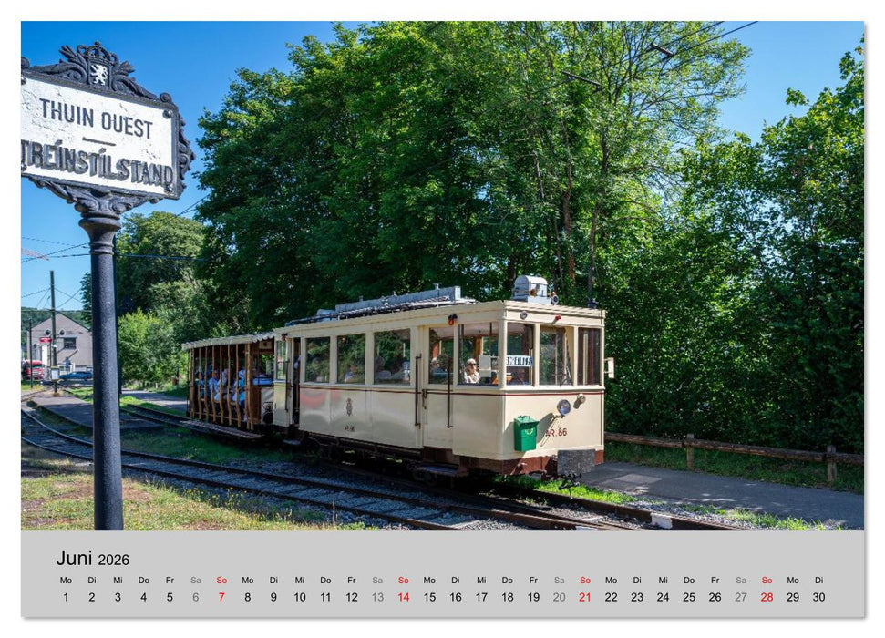 Straßenbahnklassiker auf Schienen (CALVENDO Wandkalender 2026)