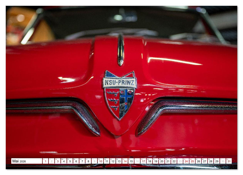 Legendäre Kühlerfiguren – Zeitreise in Chrom und Glanz (CALVENDO Premium Wandkalender 2026)