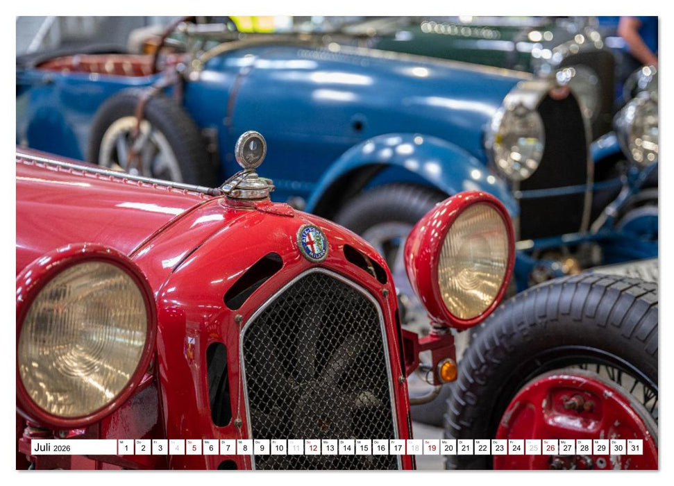 Legendäre Kühlerfiguren – Zeitreise in Chrom und Glanz (CALVENDO Premium Wandkalender 2026)