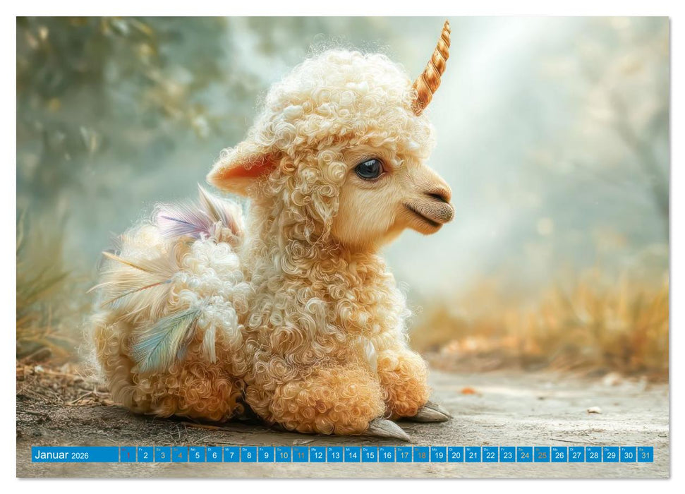 Tierisch hybride Schönheiten - Kreaturen (CALVENDO Premium Wandkalender 2026)