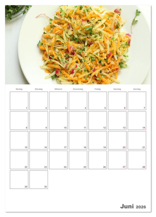 Glücklich mit Karotten (CALVENDO Wandkalender 2026)