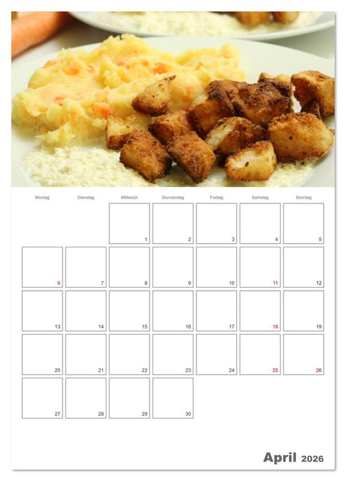 Glücklich mit Karotten (CALVENDO Premium Wandkalender 2026)