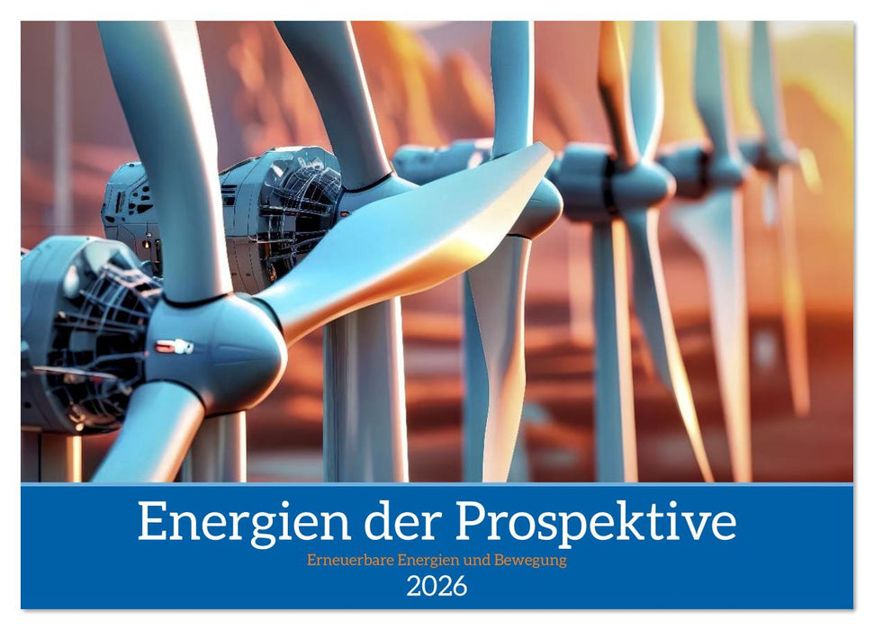 Energien der Prospektive (CALVENDO Wandkalender 2026)