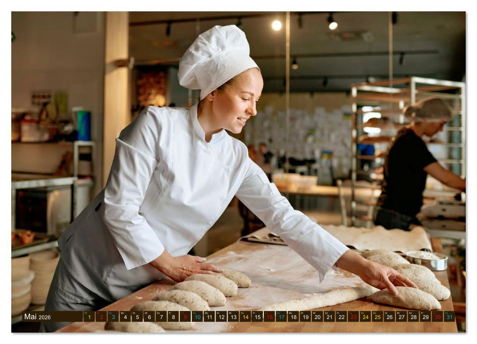 Im Bann des Brotes - Bäcker:innen (CALVENDO Wandkalender 2026)