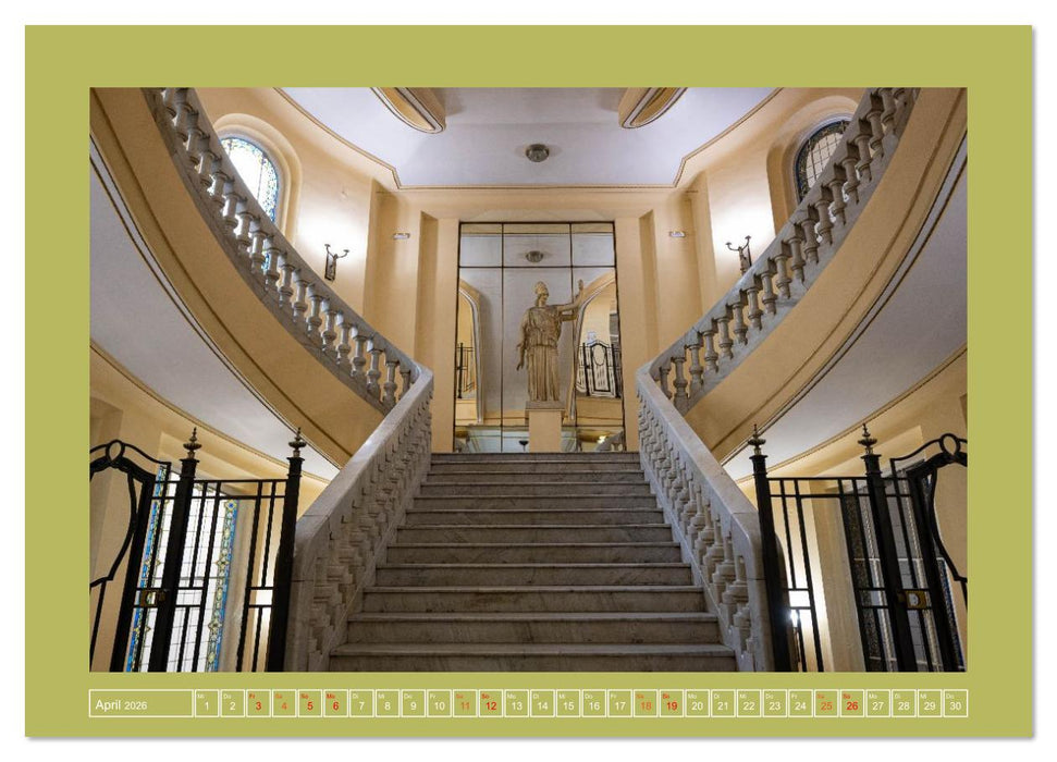 Treppenblicke – Kunstvolle Perspektiven im Alltag (CALVENDO Wandkalender 2026)