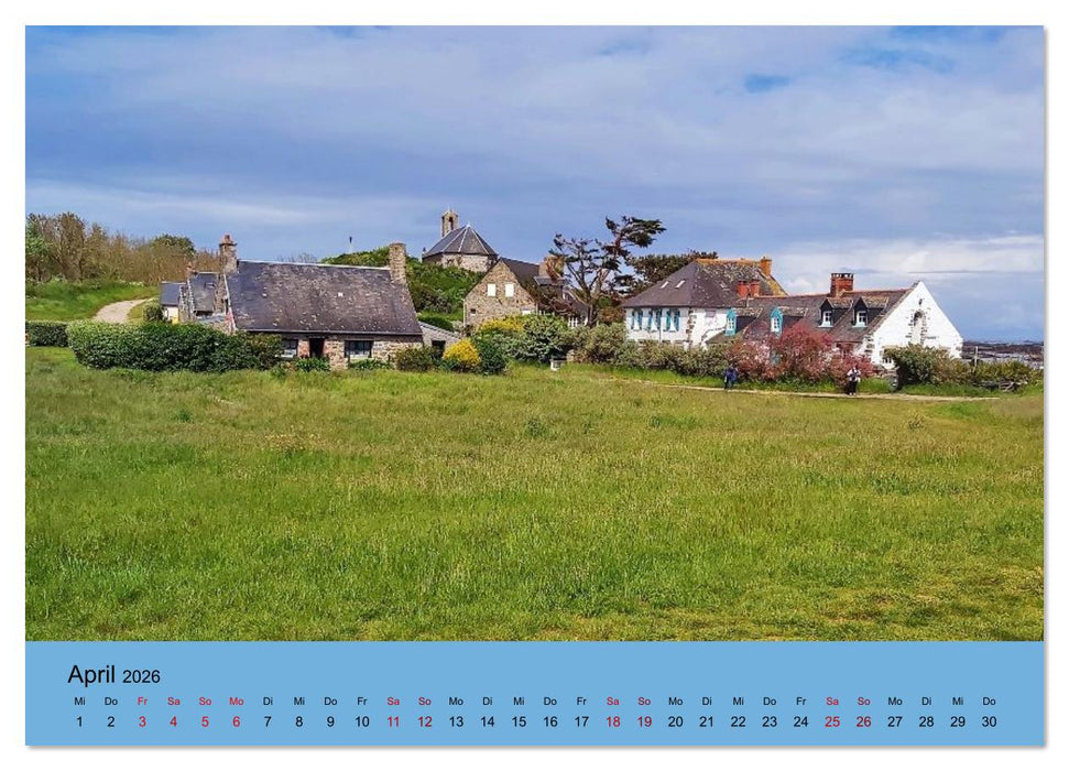 Chausey Inseln Magischer Insel - Archipel Frankreich (CALVENDO Wandkalender 2026)