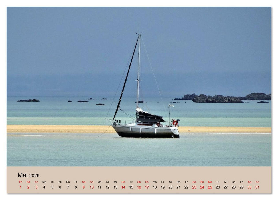 Chausey Inseln Magischer Insel - Archipel Frankreich (CALVENDO Wandkalender 2026)