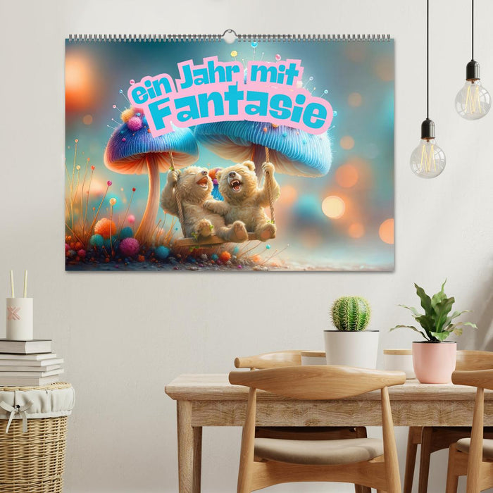Ein Jahr mit Fantasie (CALVENDO Wandkalender 2026)