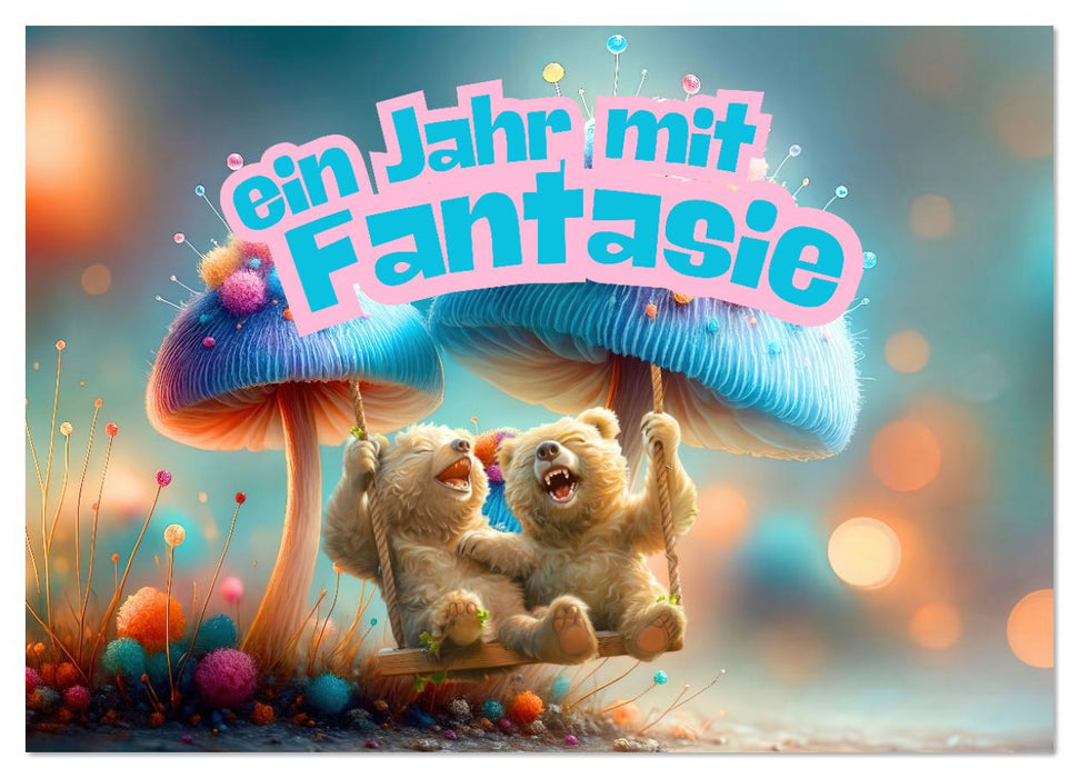 Ein Jahr mit Fantasie (CALVENDO Wandkalender 2026)