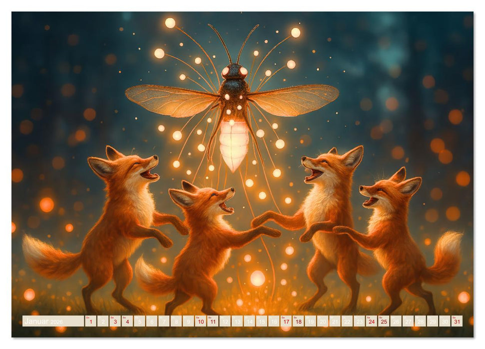 Ein Jahr mit Fantasie (CALVENDO Wandkalender 2026)
