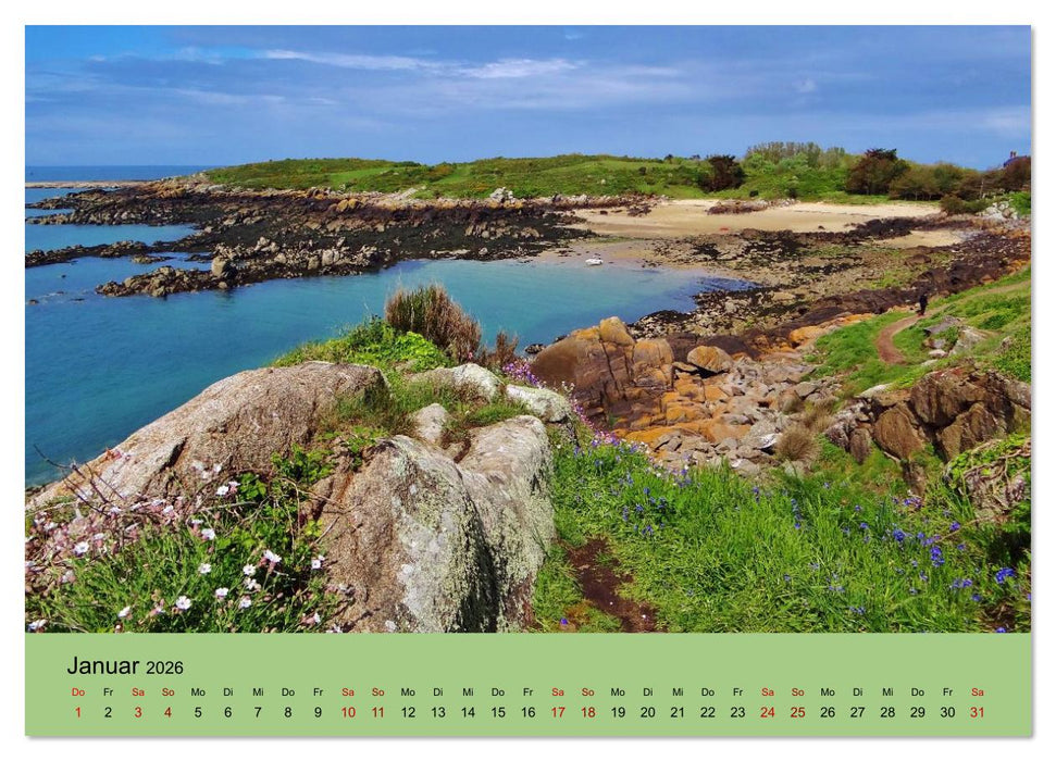 Chausey Inseln Magischer Insel - Archipel Frankreich (CALVENDO Premium Wandkalender 2026)