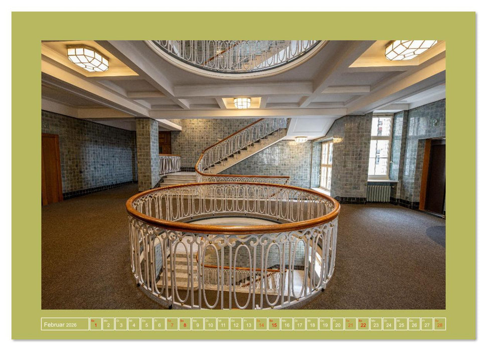 Treppenblicke – Kunstvolle Perspektiven im Alltag (CALVENDO Premium Wandkalender 2026)