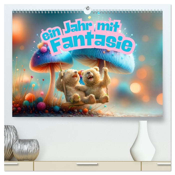 Ein Jahr mit Fantasie (CALVENDO Premium Wandkalender 2026)