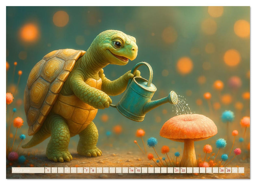 Ein Jahr mit Fantasie (CALVENDO Premium Wandkalender 2026)