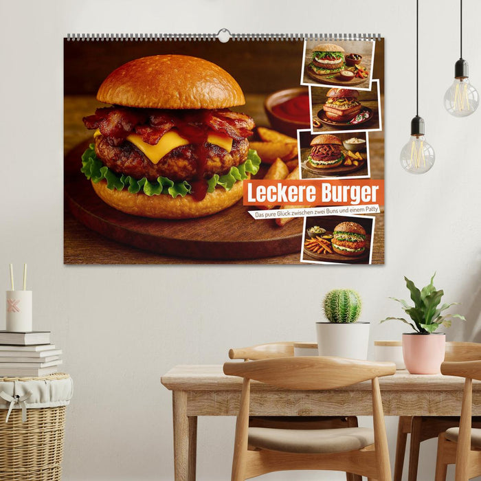 Leckere Burger (CALVENDO Wandkalender 2026)