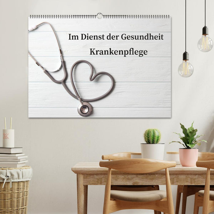 Im Dienst der Gesundheit - Krankenpflege (CALVENDO Wandkalender 2026)