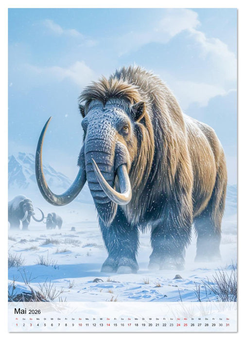 Vergessene Titanen - Die Riesen vor unserer Zeit (CALVENDO Wandkalender 2026)